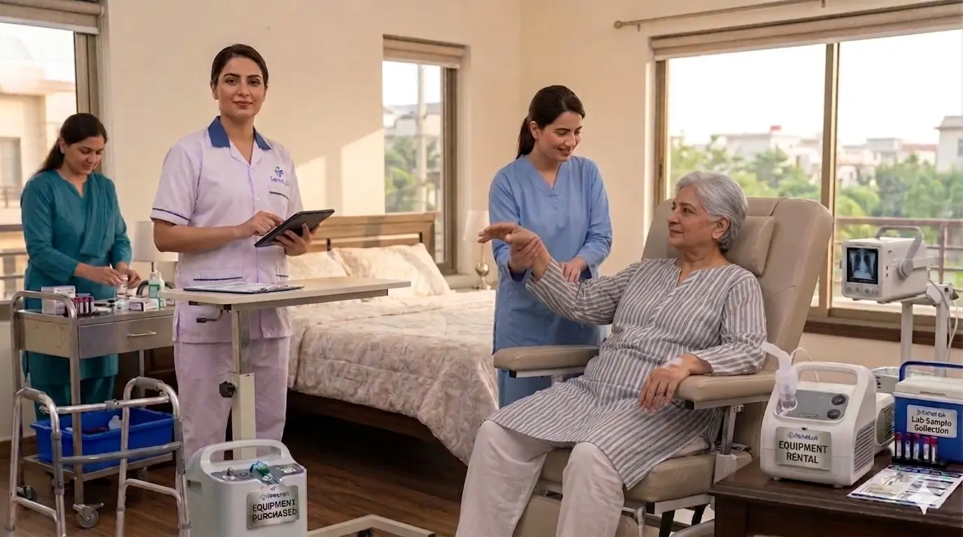 Affordable Home Healthcare Services in Karachi