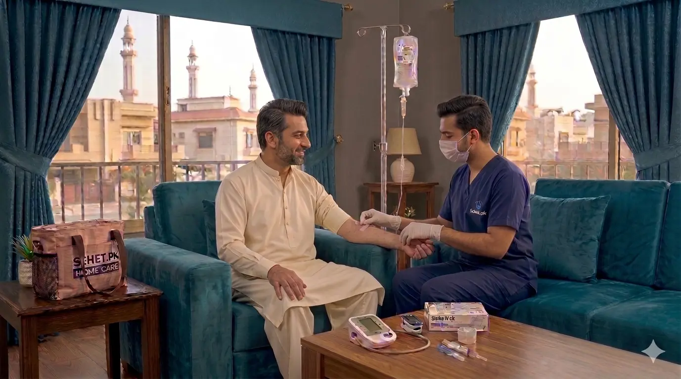 Drip Services at Home in Karachi | IV Therapy Without Hospital Visits